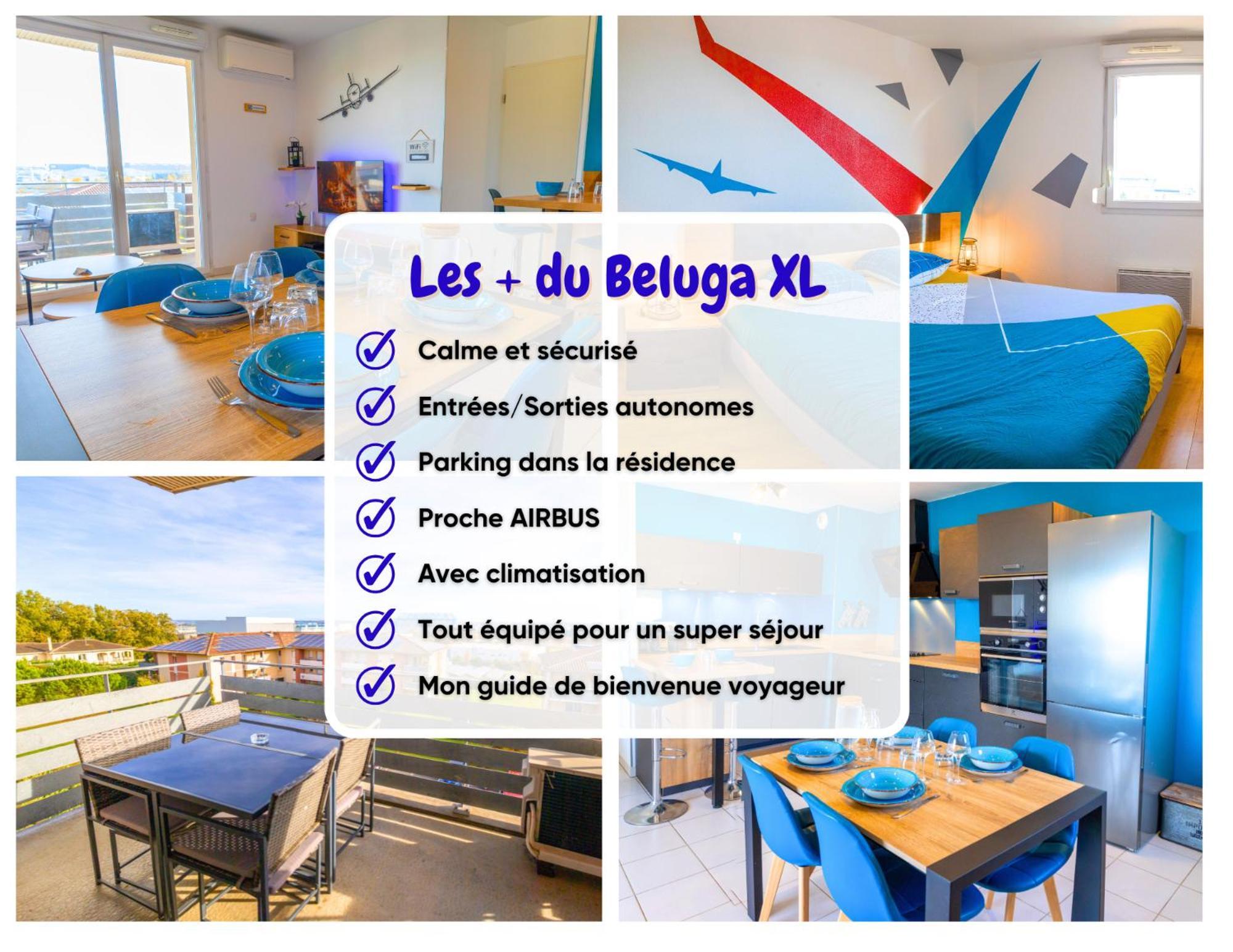 Le Beluga Xl - Confort Et Proximite Airbus Colomiers Exterior photo